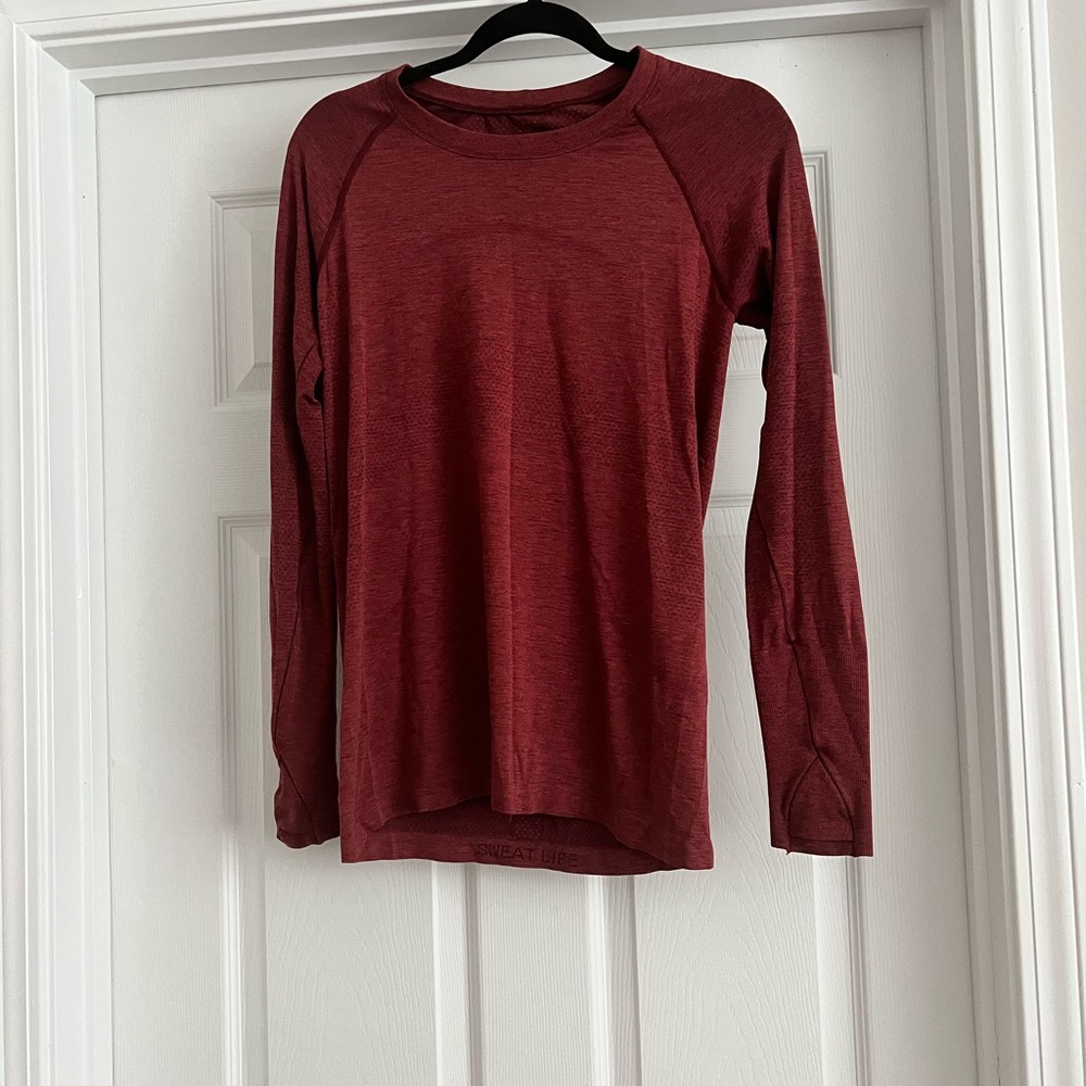 Lululemon swiftly Long Sleeve Top
